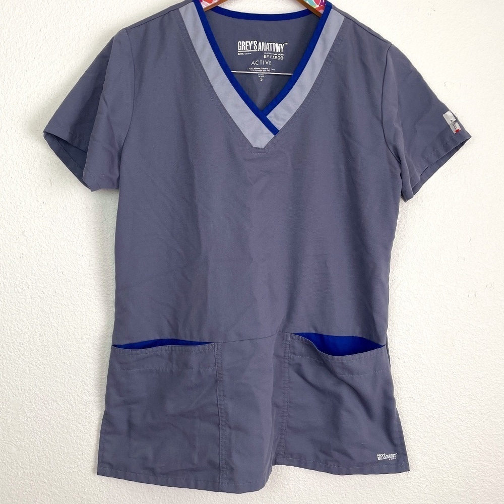 Grey's Anatomy Barco Active scrub top size S // 1960